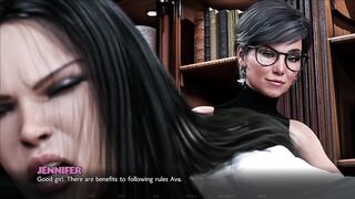 Timestamps: Lost Love #13 - College Dean Dominates eighteen yo Lesbo Gal