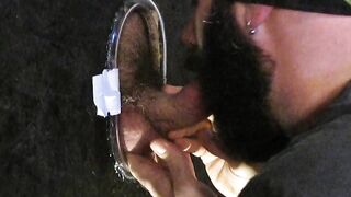 Dad Returns for Gloryhole Shlong Worship