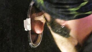 Dad Returns for Gloryhole Shlong Worship