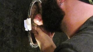 Dad Returns for Gloryhole Shlong Worship