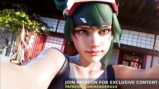 CG Porn : Kiriko Ramrod Ride