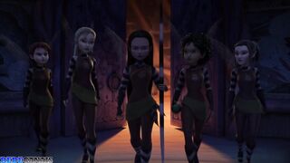 Tinker Bell in Pixie Hollow, u're gonna stop making a mess now!