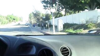 That babe drives over to her bang buddy's abode each time that guy's in need of some new twat, and...