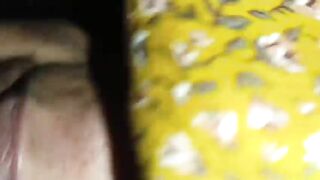 Semen squirts into mother-in-law's pussy