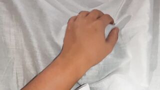 Sexy carpet munch underneath the covers