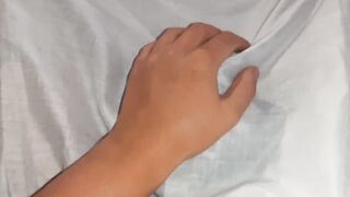 Sexy carpet munch underneath the covers