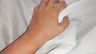 Sexy carpet munch underneath the covers