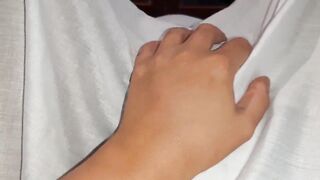 Sexy carpet munch underneath the covers