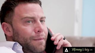 MAMMA'S HUNK - Nasty Beauty Asks Her Stepson To Bang Her And That guy Cums In Her Twat