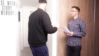 Wench tattooed secretary gets banged roughly!