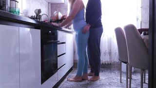 Roommate Bangs Me Hard In The Kitchen! No breakfast for this day, merely creampie!