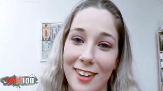 Calia-b: Golden-haired Teen Gets Banged Hard in the Butt