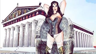 Old aged in AI animation as Wonder Woman is Mr Incredible’s favourite raunchy partner! That guy loves orgasming & cumming in her!