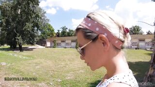 Breasty blond step mamma goes to the roman ruins with her stepson learns smth fresh!