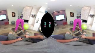VRHUSH Jenna Foxx gets bent over and banged in yoga panties