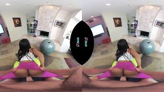 VRHUSH Jenna Foxx gets bent over and banged in yoga panties