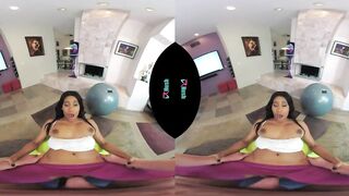 VRHUSH Jenna Foxx gets bent over and banged in yoga panties