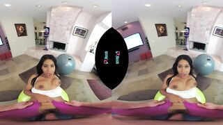 VRHUSH Jenna Foxx gets bent over and banged in yoga panties