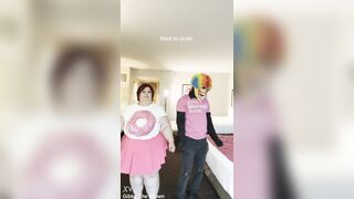 Clown big beautiful woman Got Moves