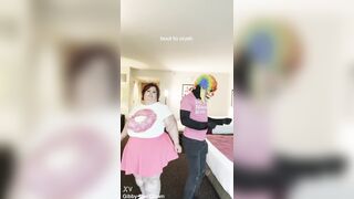 Clown big beautiful woman Got Moves