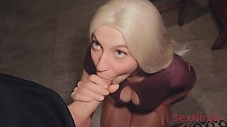 Her Boss won't Stop Harassing her at Work until That babe Lets him Smash