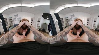 Chunky Doxy Blowjobs & Chokes On Jock Previous to Anal Riding It With Her Loose Anal opening - 360 Vr big beautiful woman Porn