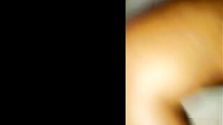 Elvie Sexually excited with sex tool on the wall - Part 1