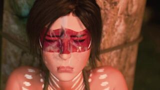 Learning Tribal Ways with Lara Croft ( Simulator CG )