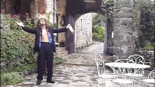 eighteen Year Old Brunette hair Teen Gets Grabbed by Mature Guy. Intensive Outdoor Rencounter!