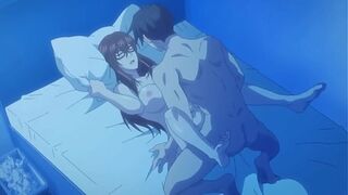 After Work, the Seductive Boss Takes Control Over his Shy Secretary (Hentai Anime)