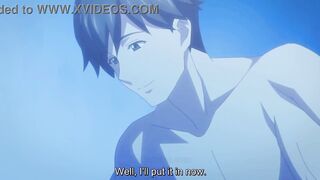 After Work, the Seductive Boss Takes Control Over his Shy Secretary (Hentai Anime)