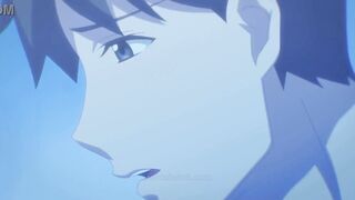 After Work, the Seductive Boss Takes Control Over his Shy Secretary (Hentai Anime)