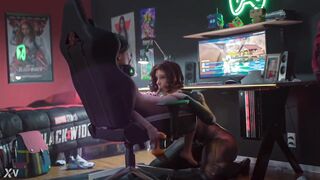 Your massive fantasy come true: rencounter Ebony Widow