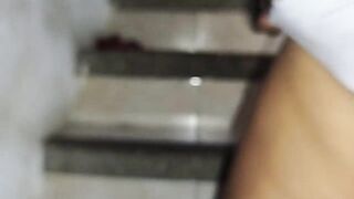 Colombian big beautiful woman with a large butt comes home from the gym, touches her cunt and ends up masturbating until this babe has a great climax