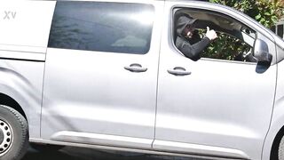 Rampant Robbery Part 1: Bi Besties Leya Desantis And Veronica Leal Share A Glass Sex-toy In The Sexy Tub GP3341