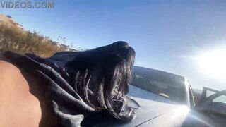 Tiny black midget loves to screw in public