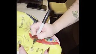 Superstar big beautiful woman Leaves Her Mark on The Illustrious Clown Mask