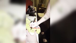 Superstar big beautiful woman Leaves Her Mark on The Illustrious Clown Mask