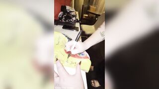 Superstar big beautiful woman Leaves Her Mark on The Illustrious Clown Mask