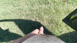 fall time is here so lets masterbate outdoors part-1