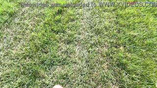 fall time is here so lets masterbate outdoors part-1