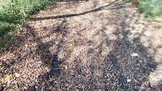 fall time is here so lets masterbate outdoors part-1