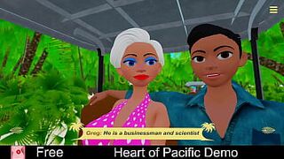 Heart of Pacific Demo (Free Steam Demo Game) Visual Novel, Raunchy Content, Nudity, Aged, NSFW, Romance, CG