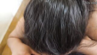 My neighbour asks me to have sex and that babe gives me a proper oral job; her boyfriend is at work.