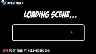 lenience gets banged and creampied in multiple position groaning climax