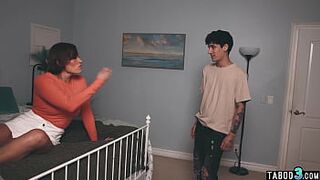 Large breasts mother I'd like to fuck masturbating and screwing a giant youthful weenie