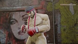 Golden-haired Cammy Banged Hard by In nature's garb Ryu (CG Gameplay)