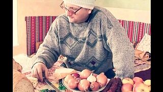 Old Chap Pair Bang with Her Getting Cum on Vagina