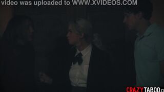 Large booty playgirl Lexi Lore sucked large jock and sexy honey enjoyed coarse snatch banging and coarse anal-act of love