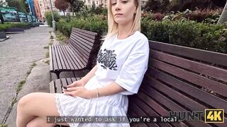 HUNT4K. Pair need cash, what they can do?. Sexy sex with Lily Blossom